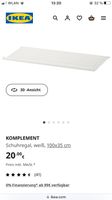 Ikea Schuhregal Böden 100*35 Bayern - Irschenberg Vorschau