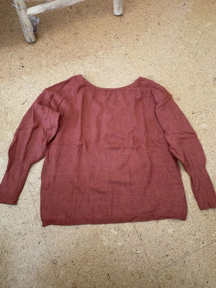 Pullover Strick VILA rostrot Gr. M Neu!! in Hohenfurch