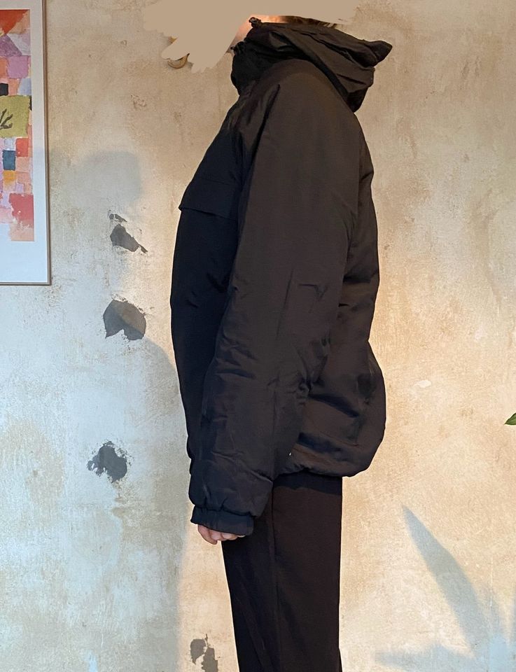 Mazine Jacke windbreaker mit großer Fronttasche schwarz Größe xl in Köln