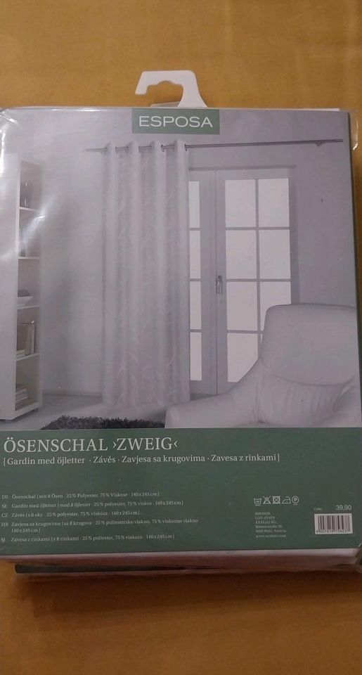 Ösenschal , Zweig,  140x245cm. in Gifhorn