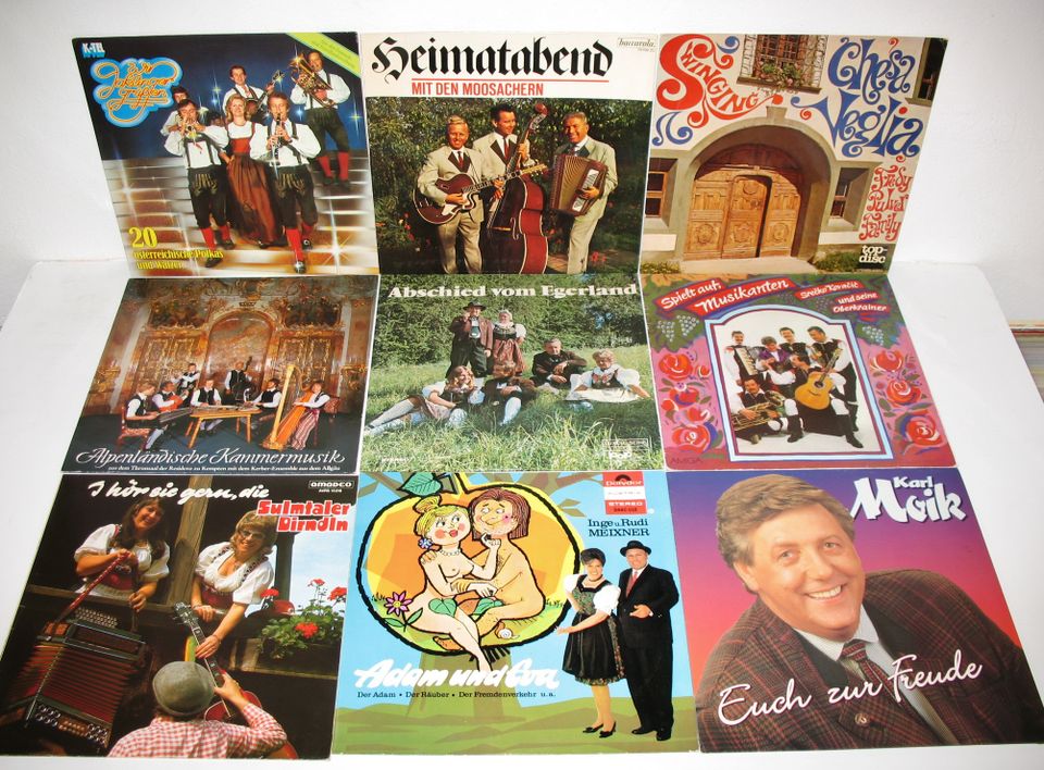 36 LP's Volksmusik Austria Kasermandln (Klaus & Ferdl) u.a. TOP in Brandenburg an der Havel