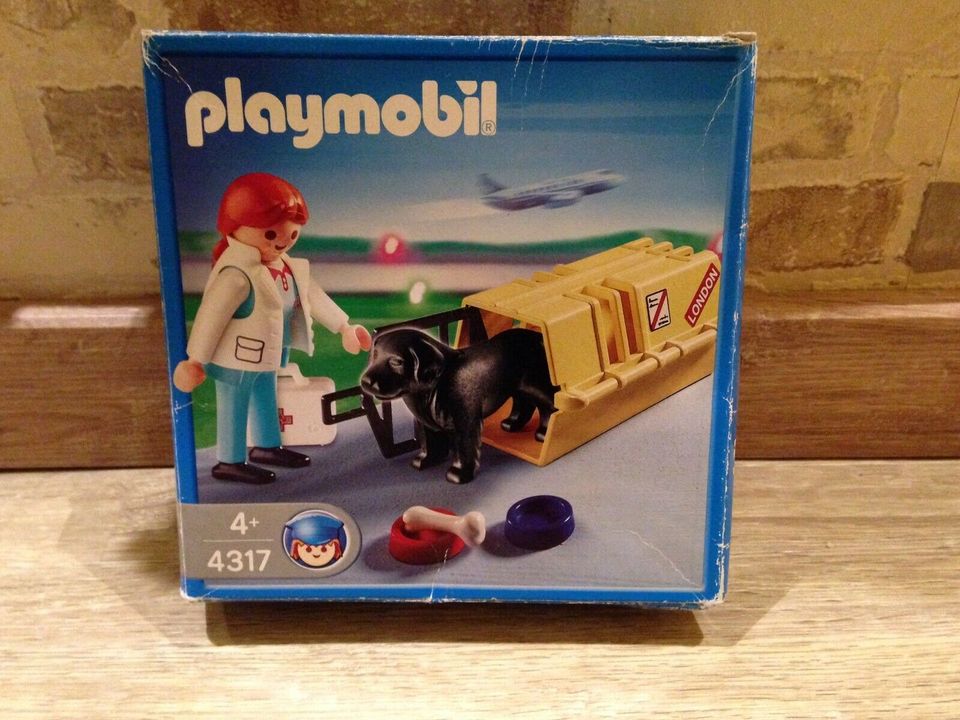 Tierärztin mit Hund und Flugbox von Playmobil zu verkaufen! in Versmold