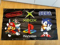 Nintendo SNES Sega XBox PlayStation Banner Plakat Leinwand Mancav Baden-Württemberg - Obersulm Vorschau