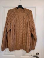 Damen Strick Pullover Pulli Zopfmuster Braun XL 46/48 Niedersachsen - Hildesheim Vorschau