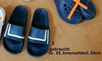 Badeschuhe Badelatschen Badeschlappen Gr. 39 Sachsen - Jößnitz Vorschau