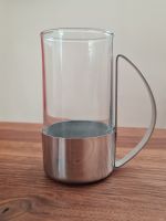 6 hochwertige Design Teegläser Edelstahl/Glas Kombi von HARIO Niedersachsen - Kirchlinteln Vorschau