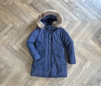 Eddie Pen AVEY Daunenmantel, Echtfellkragen Parka Style, Navy 14 Frankfurt am Main - Dornbusch Vorschau