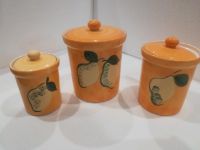 Vorratsdosen aus Keramik, italienische Handarbeit Thüringen - Wendehausen Vorschau