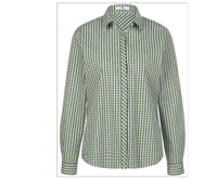 Bluse mit Vichy-Karo Grün/Weiß, Größe 46  Material 1: 100% BW Hessen - Offenbach Vorschau