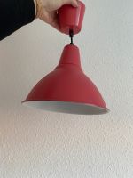 Lampe rot rosa Beerenton Industriestil Sachsen - Groitzsch Vorschau