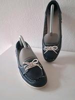 38) Mokassin / Halbschuhe / Dunkelblau / Schuhe Nordrhein-Westfalen - Alpen Vorschau