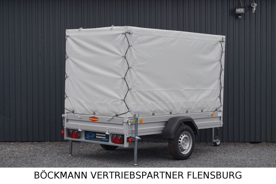 Anhänger Böckmann TL-AL 2513/75 Alu/Hochplane/Zubehör/750KG/Neu in Flensburg