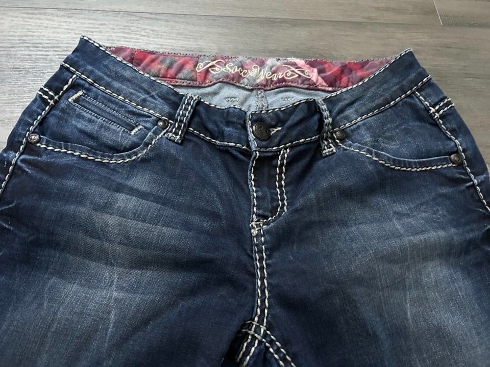 Soccx Wear Damen Jeans W 31 Dunkelblau in Edewecht