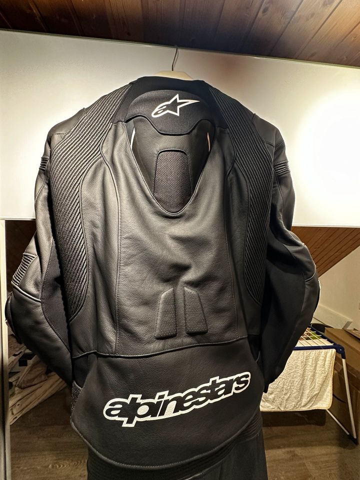 Alpinestars Missile V2 Ignition Motorrad Lederjacke 58 wie neu in Templin