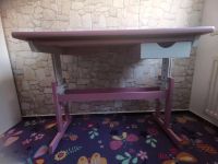 Schreibtisch pink hohenverstellbar Tischplatte neigbar Sachsen - Reinsdorf Vorschau