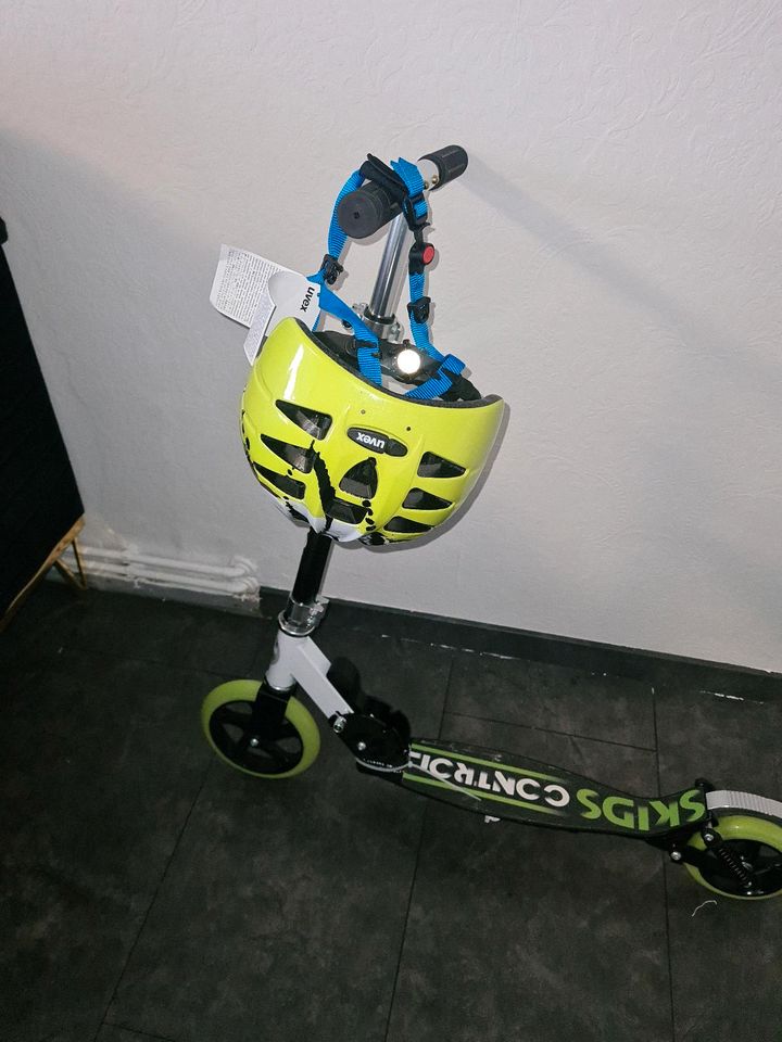 Scooter roller skids controll inkl gratis fahhrad Helm uvex Neu in Berlin