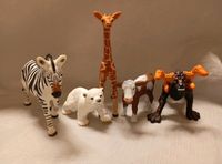 Schleich Paket - Tiere - Giraffe Zebra Eisbär Düsseldorf - Gerresheim Vorschau