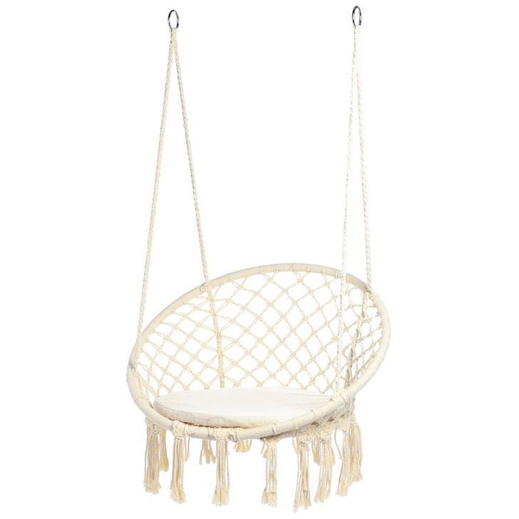 Depot hängesessel lisanne Neu makramee Sessel Outdoor beige boho in Fernwald