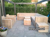 Ecksofa aus Gerüst Gartenmöbel Lounge Terrasse! Nordrhein-Westfalen - Oberhausen Vorschau