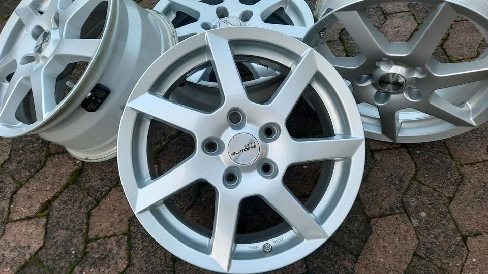 BMW 1er / 2er / Mini Alufelgen 7Jx16 5x112 ET45 inkl. 4x RDKS in Wanfried