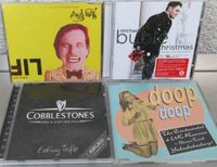 4 CD’s: Buble - christmas, Python - LIFE, Cobblestones, Doop doop Dortmund - Schüren Vorschau