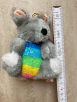 Maus bunt grau Kuscheltier Retro 90er Baden-Württemberg - Niefern-Öschelbronn Vorschau