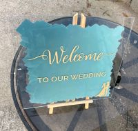 Welcome, Willkommen Schild, Willkommensschild, Hochzeit mieten Nordrhein-Westfalen - Hagen Vorschau