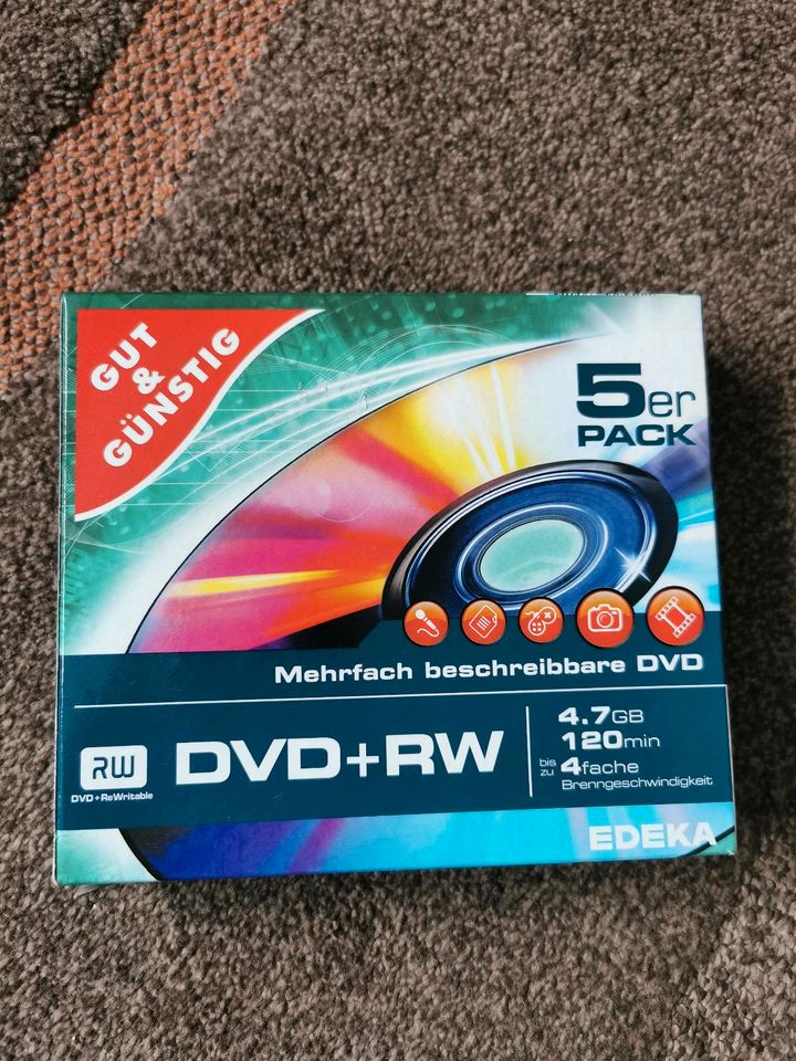 Neue DVD+RW leer in Köfering