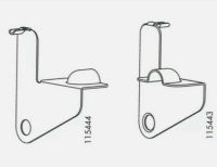 Regalbodenhalter IKEA f. Besta Regal - Rechte + Linke Bodenträger Hessen - Burgwald Vorschau