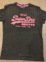 Superdry Shirt Vintage grau, pink, L.69cm, B.52cm Bayern - Untersteinach Vorschau