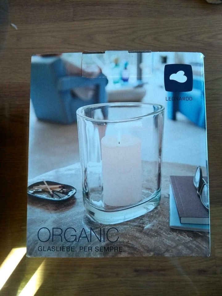 ⭐ NEU OVP Leonardo Windlicht Glas Organic in Weisendorf