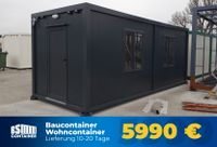 Bürocontainer, Baucontainer, Wohncontainer – 600 cm x 240 cm x 240H cm – Lieferzeit 5 – 15 Tage West - Griesheim Vorschau