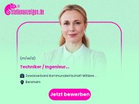 Techniker / Ingenieur (m/w/d) Hessen - Bensheim Vorschau