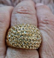 Ricarda M, Ring mit Strass goldfarben neu Nordrhein-Westfalen - Mönchengladbach Vorschau