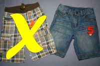 BENETTON & PUSBLU Kinder Jeans Shorts Gr.122/128 blau, caro Thüringen - Suhl Vorschau