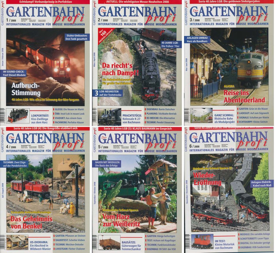 1:22,5 / IIm & LGB – Zeitschriften Gartenbahn & Gartenbahn Profi in Schwelm