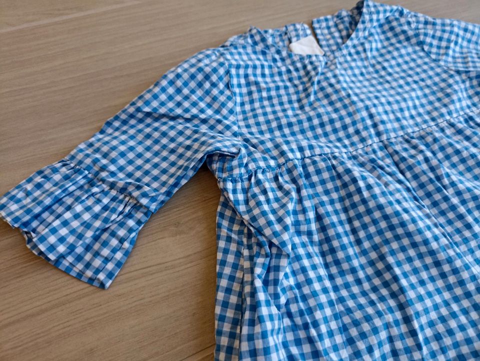 H&M Kleid neu Gr. 86 Mädchen Karokleid Sommerkleid Landhausstil in Schutterwald