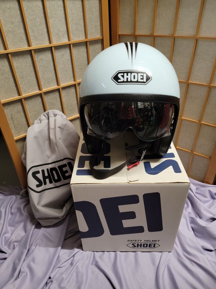 Shoei Jethelm JO Sequel, absolut neuwertig, Größe M tolles Design in Alsdorf