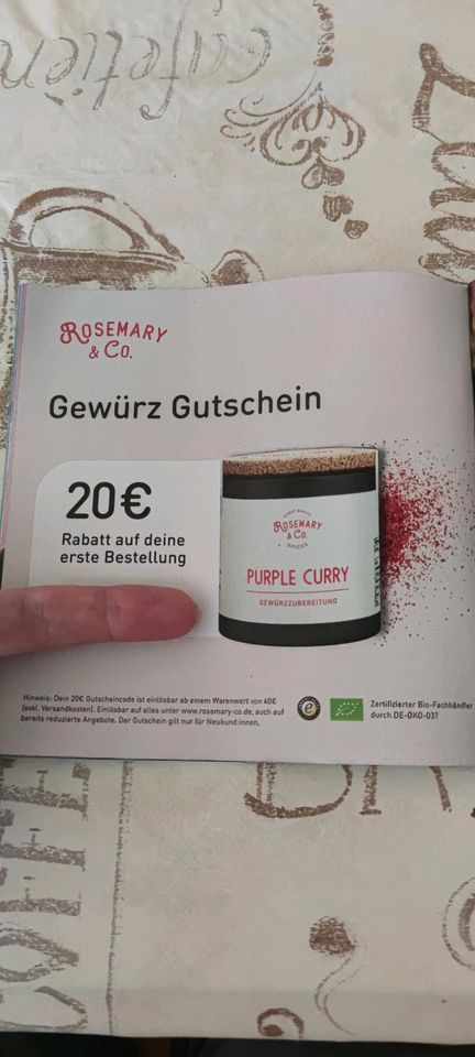 Rosemary & Co. Gutschein / Rabatt über 20 Euro in Büttelborn