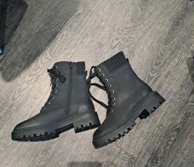 Schwarze Stiefel Größe 38 Graceland in Kirchhundem