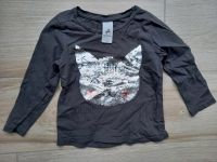 Langarmshirt mit Wendepailetten Katze Gr. 98 Nordrhein-Westfalen - Hemer Vorschau