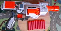 Blaster Sniper Rifle semi-auto flame swat (wie Nerf) Hessen - Pohlheim Vorschau