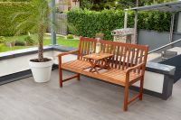 Gartenbank mit KLAPPTISCH Sitzbank Parkbank Holz Friesenbank Gartenmöbel Sitzbank Holzbank 3510044 Westerwaldkreis - Hahn am See Vorschau