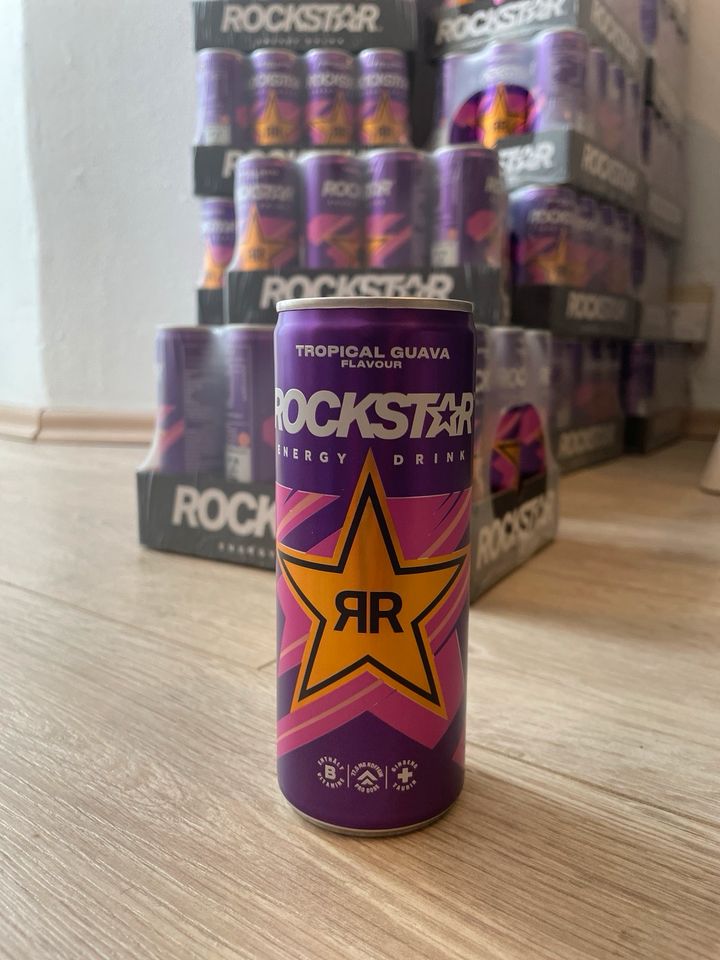 10 Paletten à 12 mal 250 ml Rockstar Energy Drink in München