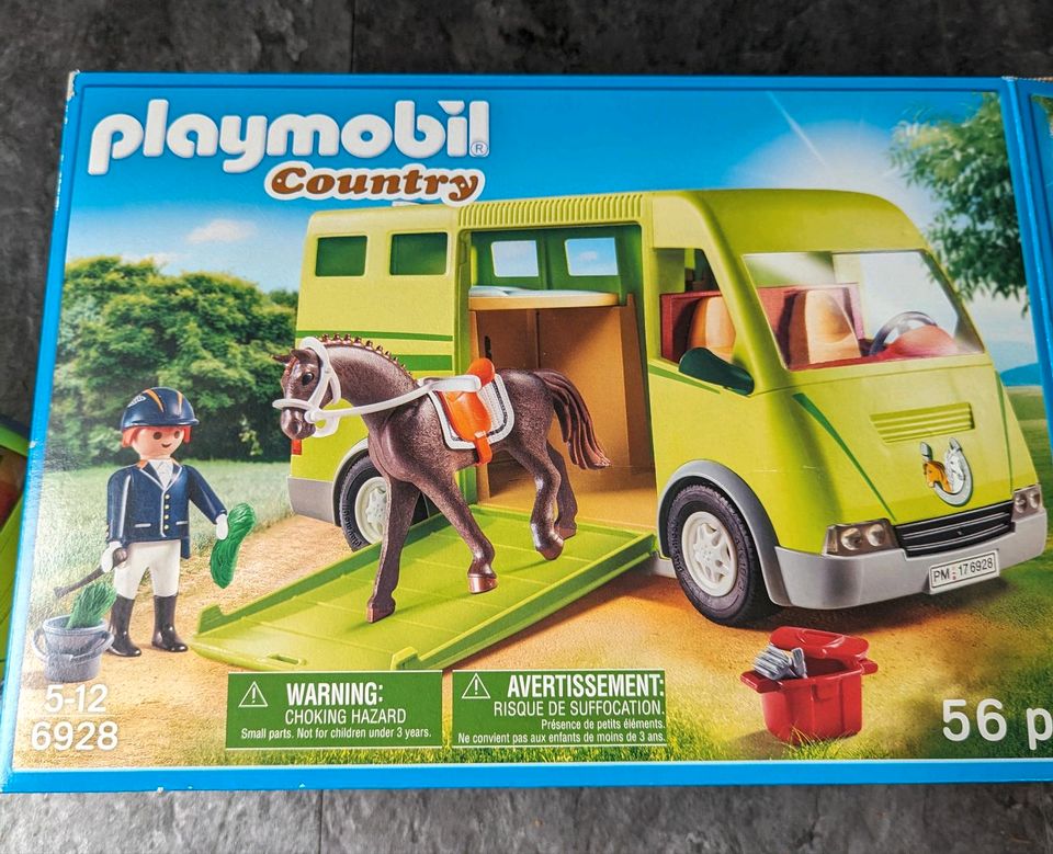 Playmobil Pferdetransporter 6928 in Kalbach