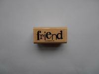 Stempel " Friend" von Stampin up aus " Friendly Flowers " Schleswig-Holstein - Leck Vorschau