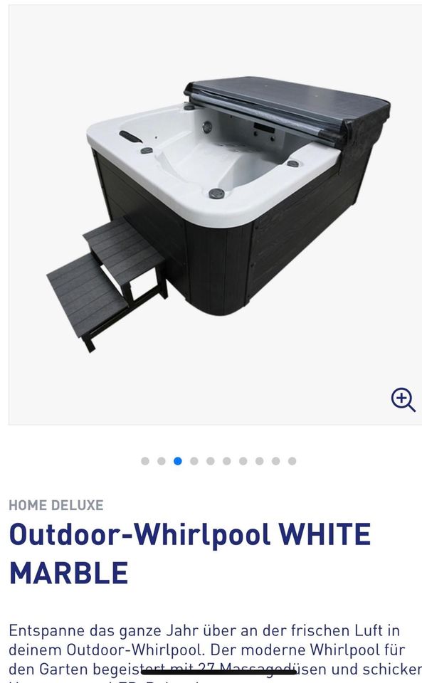 Whirlpool outdoor in Selfkant