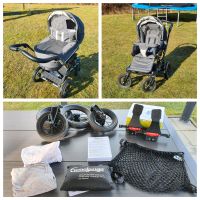 Kinderwagen Emmaljunga Edge Duo Combi + Zubehör Niedersachsen - Stedesdorf Vorschau