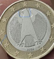 1 Euro Adler mit Fehlprägung Einhornfehler 2002 J Baden-Württemberg - Ludwigsburg Vorschau