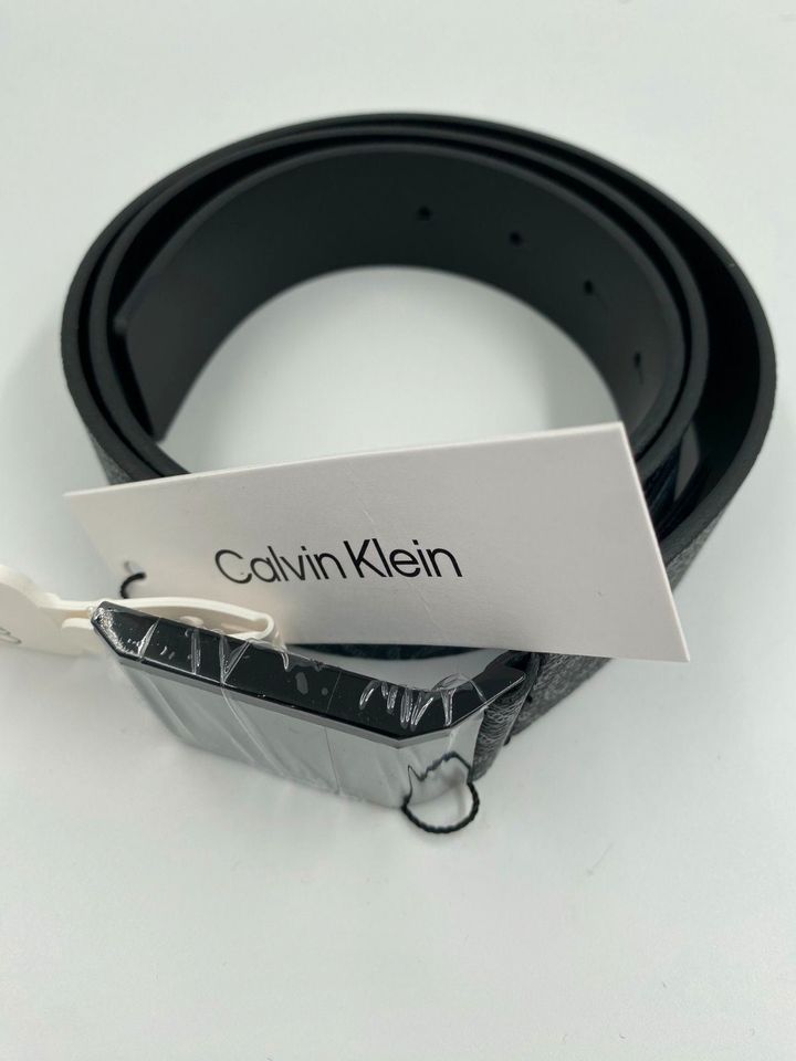Calvin Klein Nordrhein-Westfalen - in ist 95 Leder Weilerswist eBay jetzt Kleinanzeigen Schwarz Monogramm 105 | CK 100 Kleinanzeigen 115 Gürtel